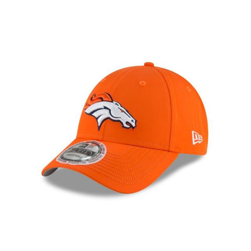 NFL Denver Broncos Team Ballmarker 9Forty Adjustable (EGM9601) - Orange New Era Caps